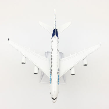 free shipping A380 prototype aeroplane model Airbus A380 airplane 16CM Metal alloy diecast 1:400 airplane model toy for children AV8R